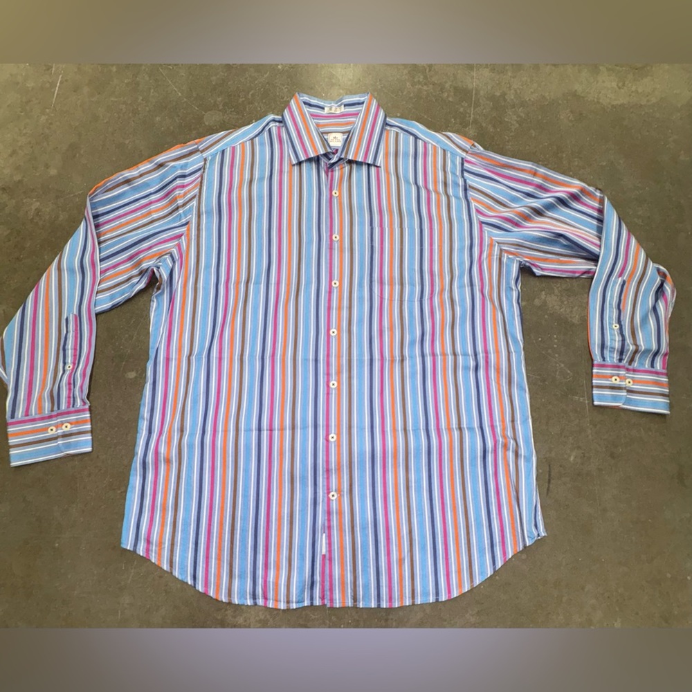 Peter Millar Excursionist Multicolor Flex Stripe … - image 2